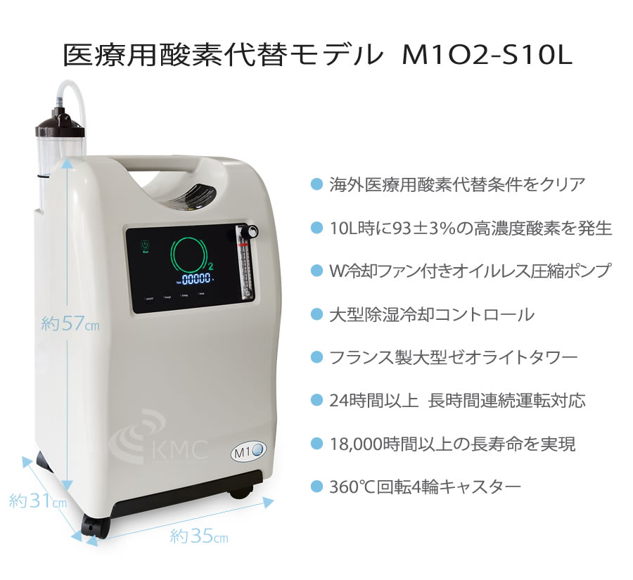 医療用酸素代替モデル M1O2-S10L
