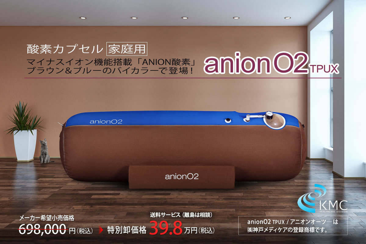 anion O2（アニオンオーツー）ブラウン&ブルー 家庭用【ソフト】